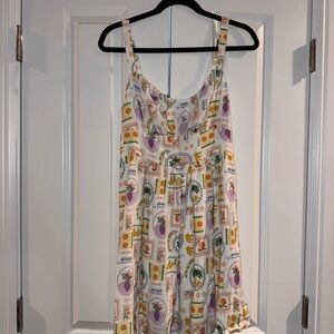 Dotti Multicolor Smocked Dress